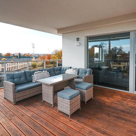 Riverside Apartments تشيسكي بوديوفيتسه المظهر الخارجي الصورة